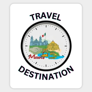 Travel to Mexico Sticker